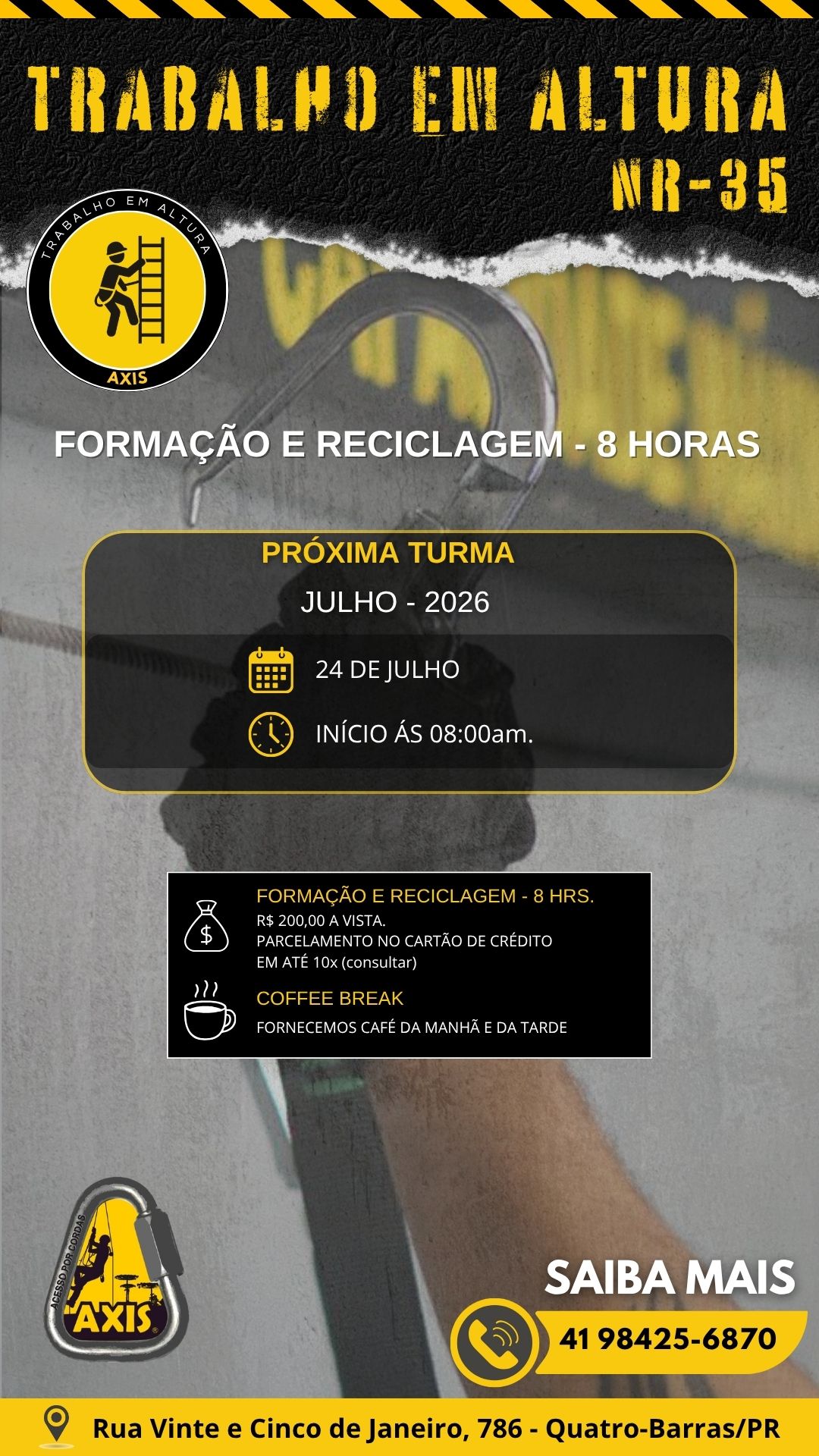 Treinamento NR-35 Axis